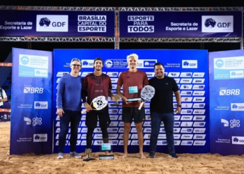 Brasília tem finais emocionantes em um dos principais torneios de beach tennis do mundo