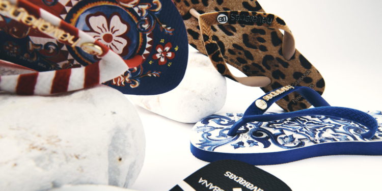 Havaianas e Dolce&Gabbana lançam collab exclusiva