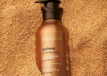 O Boticário: óleo de quinoa tem poder nutritivo superior ao de coco