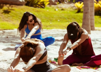 Na Praia e Acuas Fitness promovem dia voltado para o bem-estar neste sábado (6)