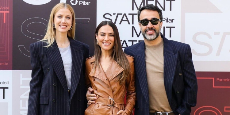 Personalidades conhecidas marcam presença na estreia de Yan Acioli como corretor de imóveis