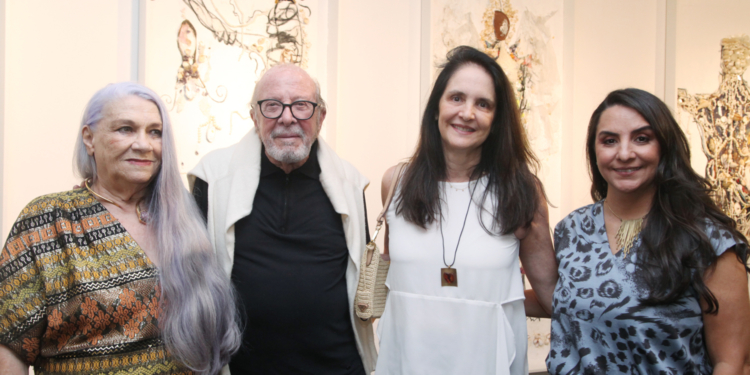 Exposição “Ressonância” de Naura Timm impacta público na abertura no Espaço Oscar Niemeyer