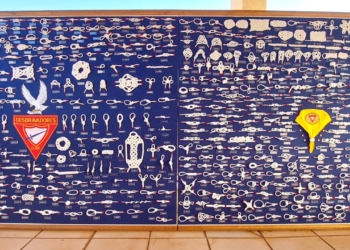 TGS recebe exposição inédita com quadro de nós premiado