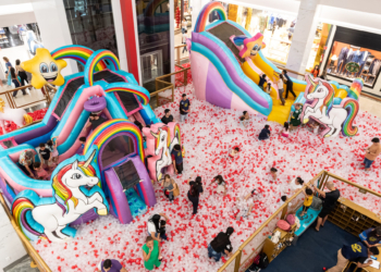 Universo mágico dos unicórnios chega ao TGS com piscina de bolinhas gigante