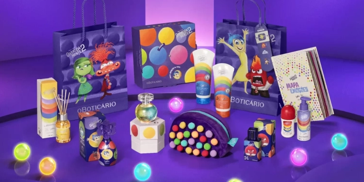O Boticário transforma emoções em experiências olfativas com a nova linha infantil de Divertida Mente 2