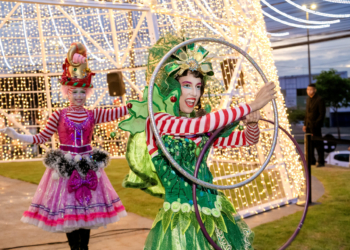 Chegada do Papai Noel vira festival no Taguatinga Shopping em novembro