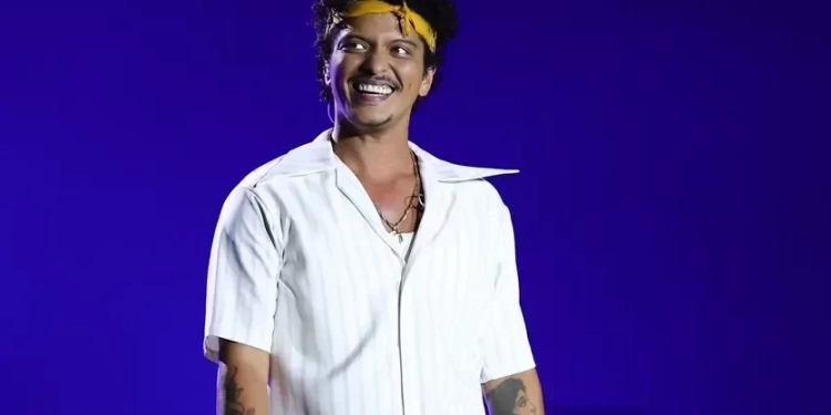 Próximo show de Bruno Mars no Brasil acontece em Brasília