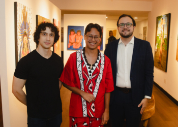 Versissage: Artista plástico indígena Vinícius Vaz lança exposição na Galeria Mercato + Antiguidade + Design