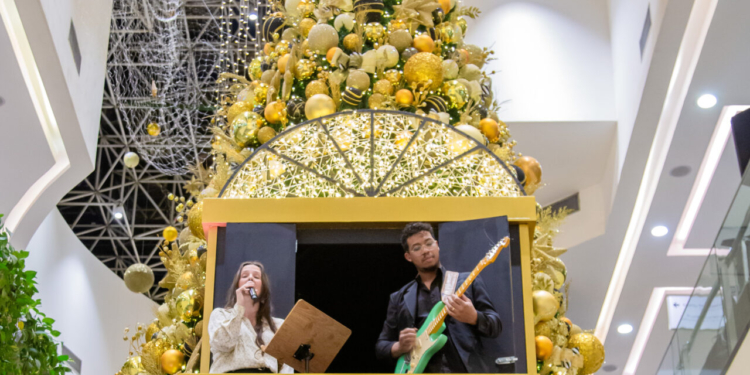 É tempo de cantar: apresentações musicais marcam o Natal do Brasília Shopping