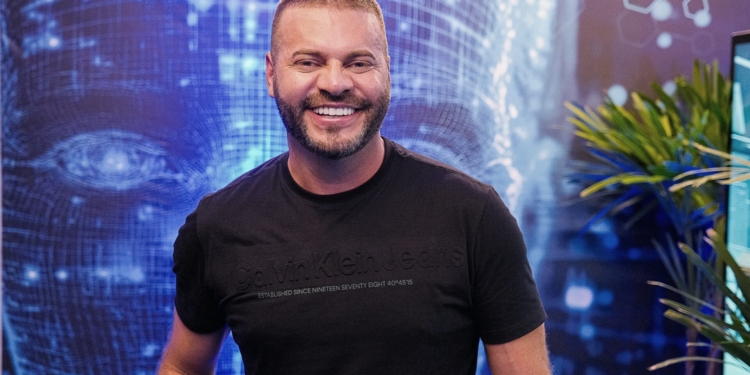 Tom Rufino, diretor de marketing da Accerte Tecnologia, agita camarote exclusivo no Arena BRB Mané Garrincha