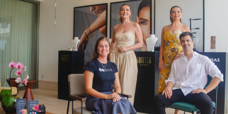 C6 Bank, Karine Lima, Grifith Joalheiros e Samuel Lamas recebem convidados para bate-papo em almoço especial
