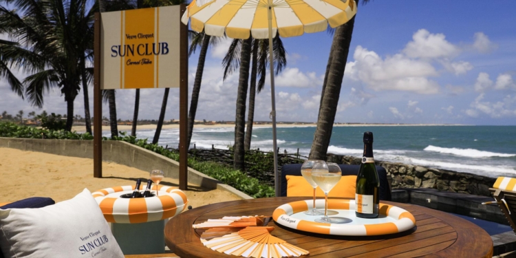 Ceará: Veuve Clicquot inaugura seu primeiro Sun Club no Brasil