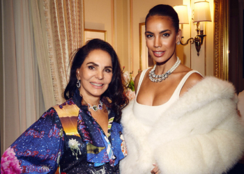 Cris Porto no Ritz Paris: joalheria de alto luxo expõe joias em evento exclusivo