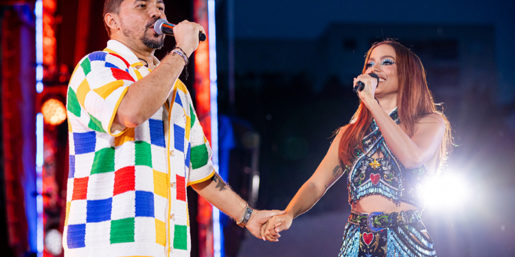 Vai ter forró! Xand Avião se apresenta nos Ensaios da Anitta em Brasília