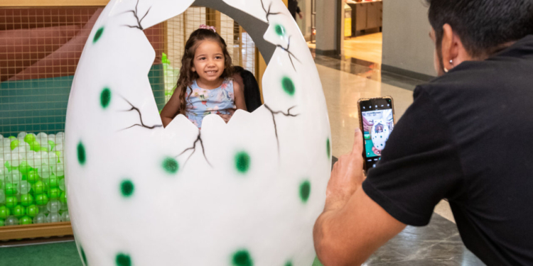 Grandes aventuras com Dinossauro Magic Games nas férias do Taguatinga Shopping