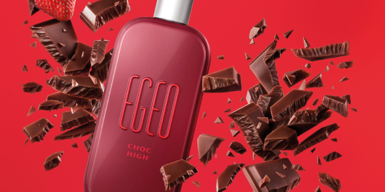 O Boticário apresenta EGEO Choc High, nova fragrância que combina notas do chocolate com o azedinho do morango