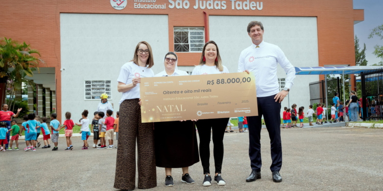 ParkShopping entrega recursos arrecadados na Campanha de Natal 2024 a quatro instituições
