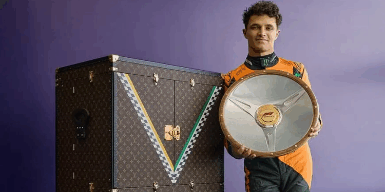 Louis Vuitton celebra vitória de Lando Norris no Australian GP 2025