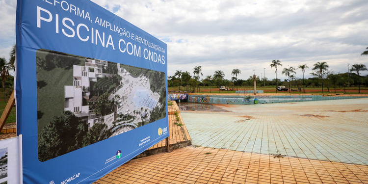 Investimento de R$ 18 milhões vai transformar Piscina com Ondas em moderno complexo aquático