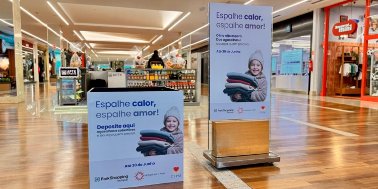 Campanha do Agasalho: ParkShopping começa ação solidária