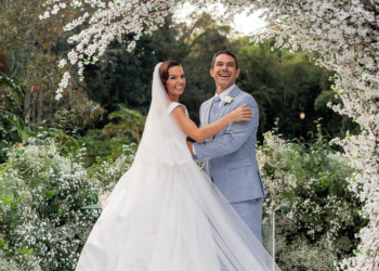 Isis Valverde e Marcus Buaiz se casam em cerimônia para família e amigos no interior de São Paulo