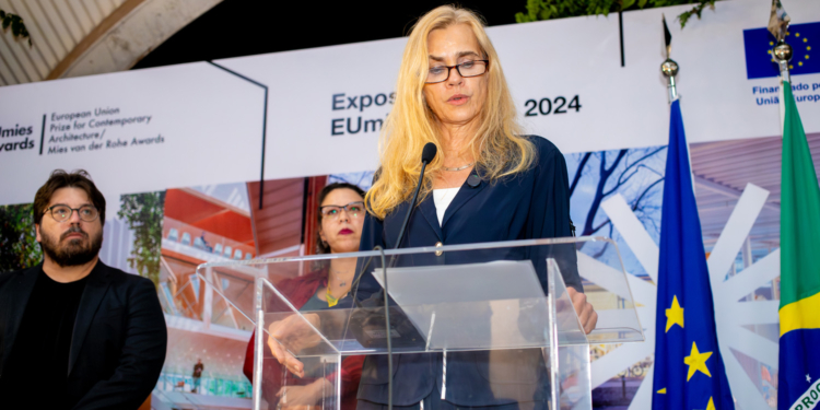 EUmies Awards 2024: exposição inédita é inaugurada oficialmente em Brasília com obras de destaque da arquitetura europeia