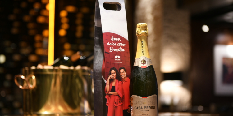 Um brinde ao amor: Dia dos Namorados no Brasília Shopping presenteia clientes com Casa Perini