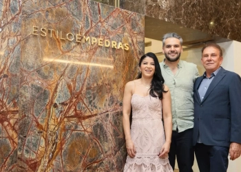 Estilo em Pedras inaugura showroom no Casapark com evento que celebra tradição familiar e design de excelência