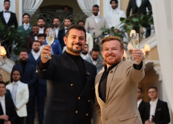 Lançamento da coleção “Tempo” da Maxime Noivos e Black Tie emociona convidados em evento à beira-lago no Villa Giardini