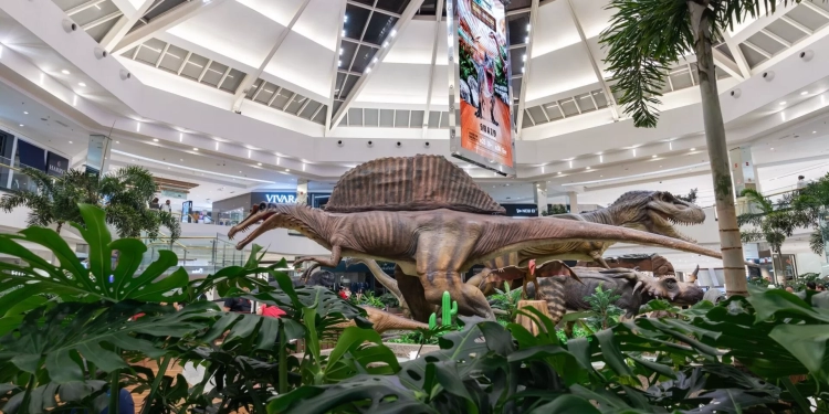 Park Shopping recebe, de 9 de agosto a 7 de setembro, a Exposição Mundo Jurássico