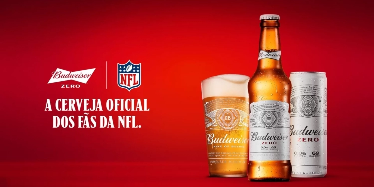 Budweiser é a cerveja oficial da NFL no Brasil pelo segundo ano consecutivo