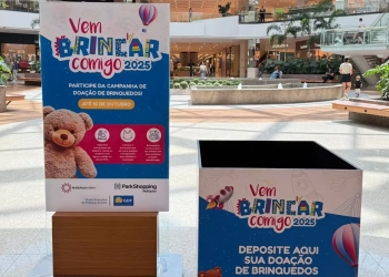 ParkShopping se une à campanha “Vem Brincar Comigo” em apoio a crianças vulneráveis