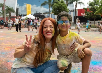 Brasília Shopping transforma o Dia das Crianças em um festival de cores com a 4ª edição da Batalha de Tintas