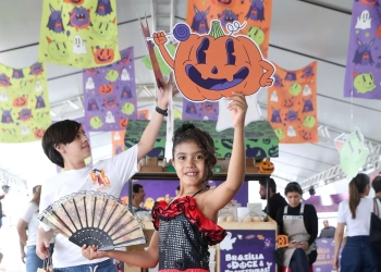 Tarde encantada de Halloween movimenta o Brasília Shopping com atividades para todas as idades