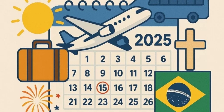Calendário de feriados 2026: datas estratégicas para planejar viagens ao longo do ano
