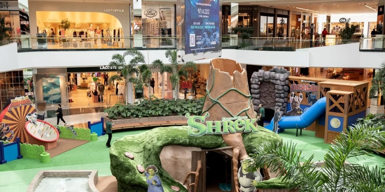 DreamWorks Experience transforma o ParkShopping em um universo de fantasia para crianças e famílias