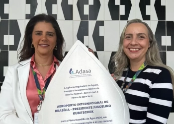 Aeroporto de Brasília é reconhecido com prêmio Guardião da Água por projeto de reuso hídrico