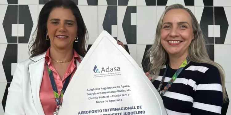 Aeroporto de Brasília é reconhecido com prêmio Guardião da Água por projeto de reuso hídrico