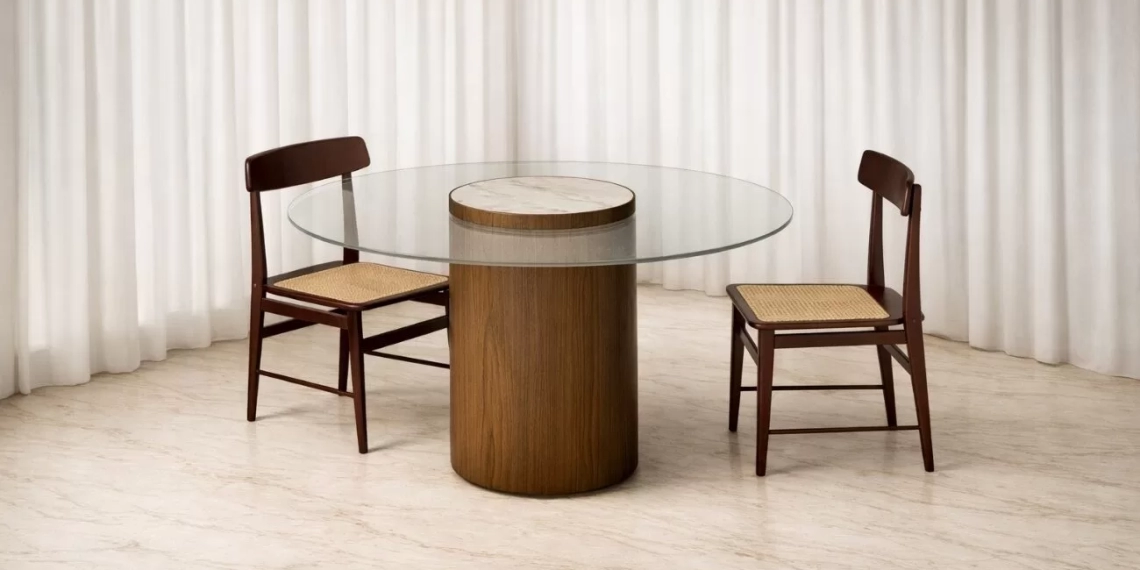 Mesa Carpe, de Felipe Zorzeto, transforma o ato de servir em experiência de design