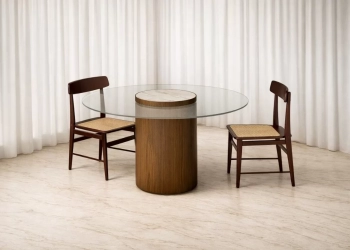 Mesa Carpe, de Felipe Zorzeto, transforma o ato de servir em experiência de design