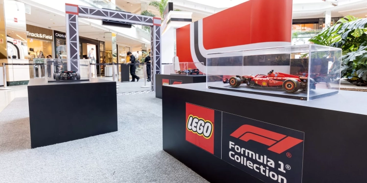 LEGO® e Fórmula 1® transformam ParkShopping em circuito interativo inédito em Brasília