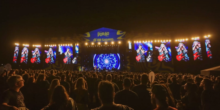 Porão do Rock 2026 aposta em experiência imersiva em Brasília