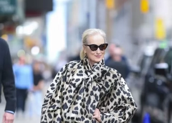 Meryl Streep aposta em design brasileiro durante divulgação de O Diabo Veste Prada 2