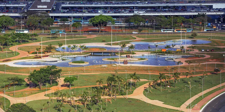 Jardim Burle Marx ressignifica o coração de Brasília quase cinco décadas após projeto original