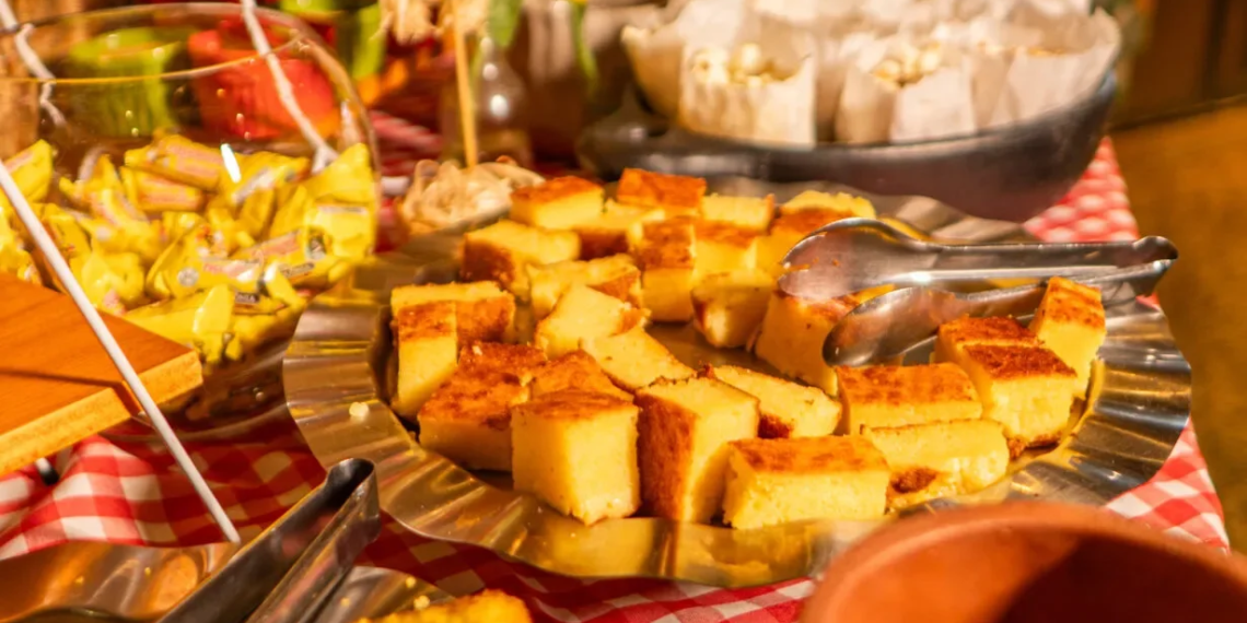 Gran Bier transforma buffet de almoço em experiência junina no Pontão Lago Sul