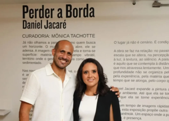 Daniel Jacaré estreia exposição “Perder a Borda” em noite marcada por arte, encontros e atmosfera sensorial