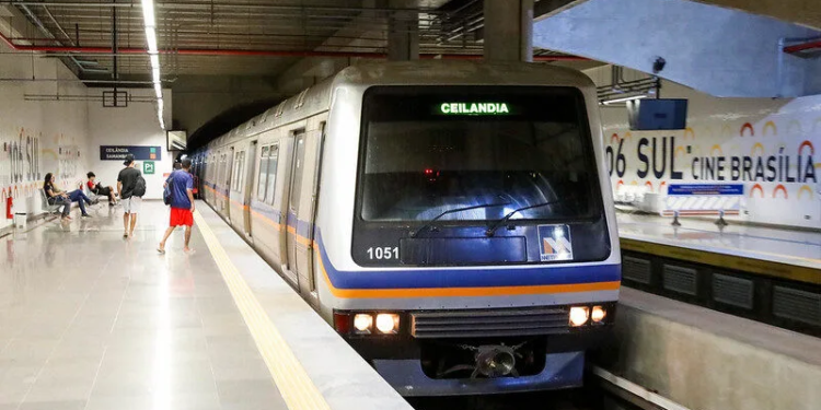 Expansão do Metrô-DF avança e sistema poderá atender até 180 mil passageiros por dia
