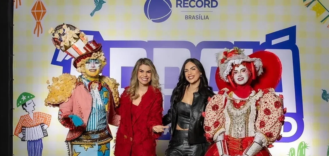 Arraiá da RECORD Brasília celebra parcerias e fortalece conexões com o mercado