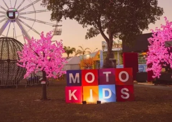 Capital Moto Week reúne parque de diversões, tirolesa e experiências para todas as idades
