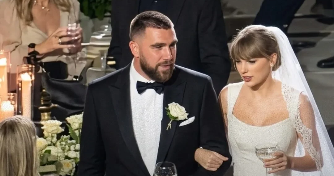 Casamento secreto? Taylor Swift cerca cerimônia de mistério e não revela qual é a grife do vestido
